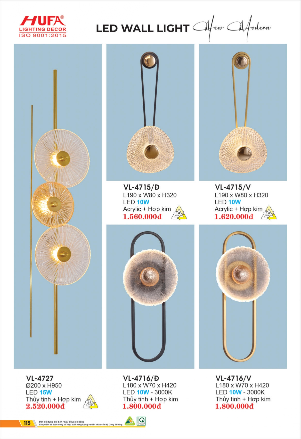 Bảng giá đèn LED HUFA 2026